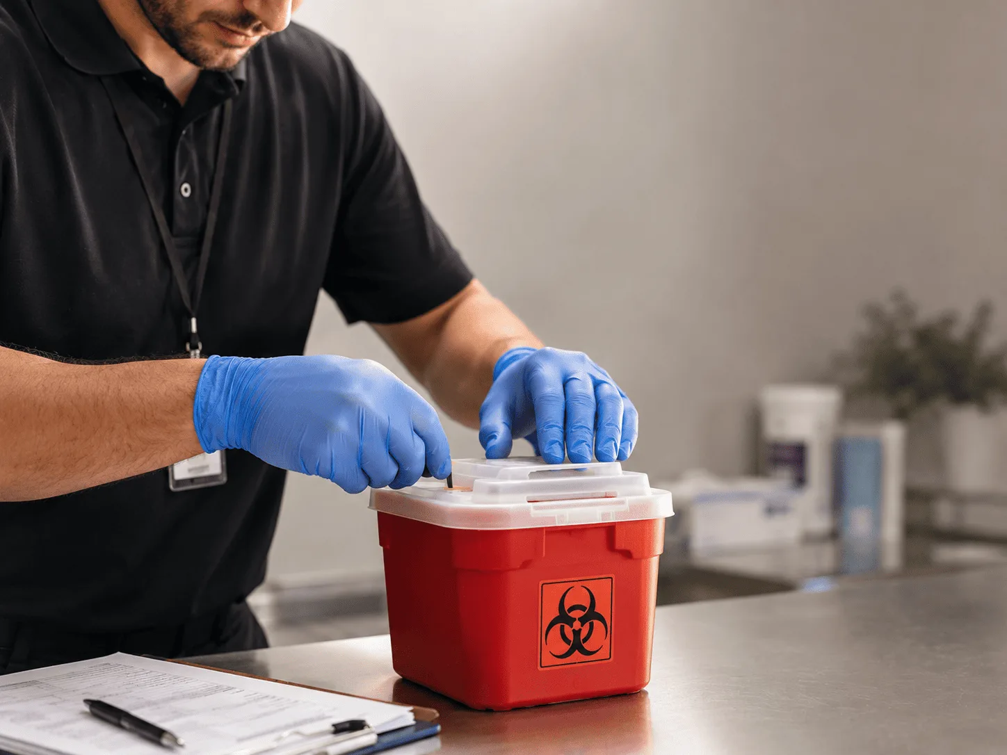 Why choose Sharps Waste Disposal in Hye, TX